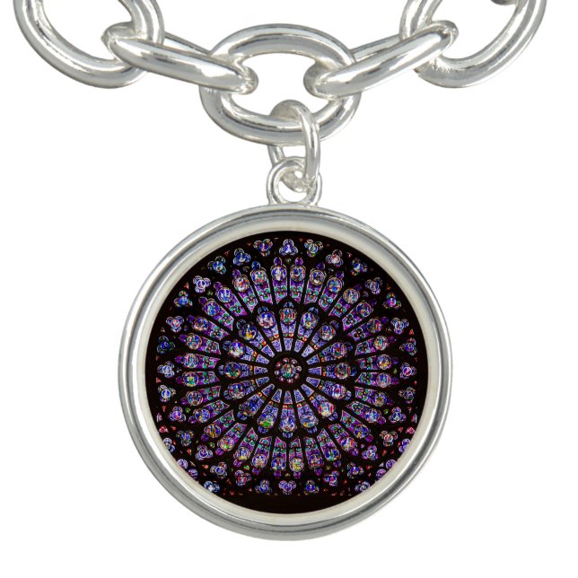 Notre Dame Cathedral Paris Rose Window Bracelet (Design)