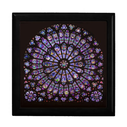Notre Dame Cathedral Paris Rose Window Gift Box