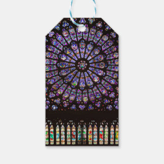 Notre Dame Cathedral Paris Rose Window Gift Tags