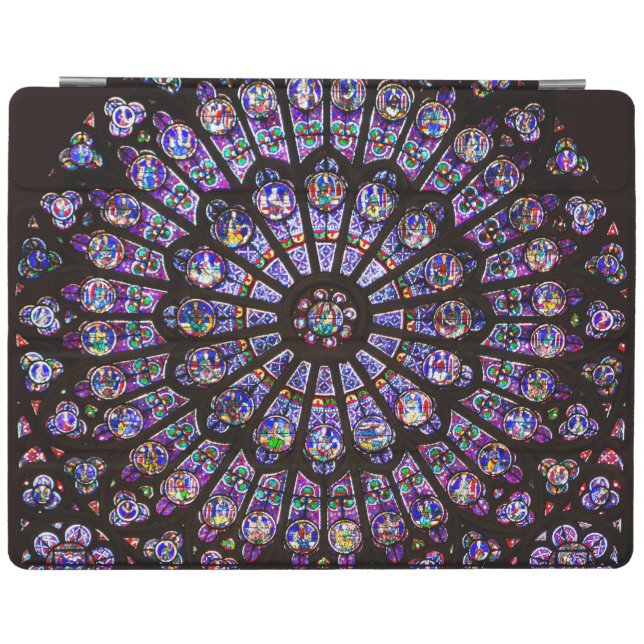 Notre Dame Cathedral Paris Rose Window iPad Smart Cover (Horizontal)