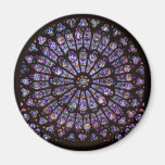 Notre Dame Cathedral Paris Rose Window Magnet