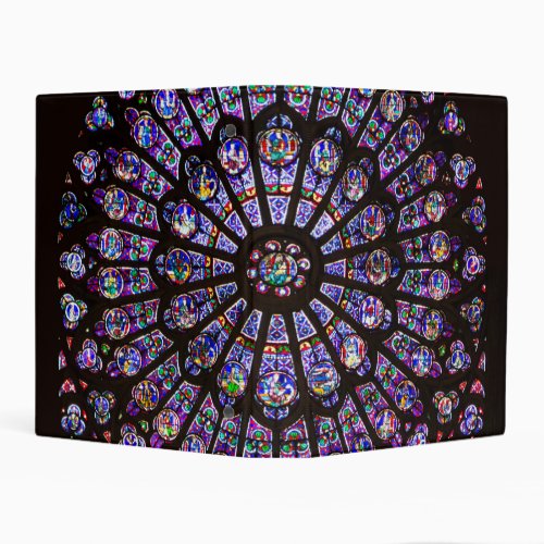 Notre Dame Cathedral Paris Rose Window Mini Binder