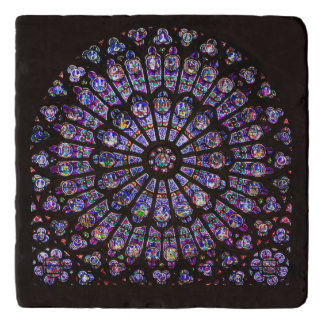 Notre Dame Cathedral Paris Rose Window Trivet