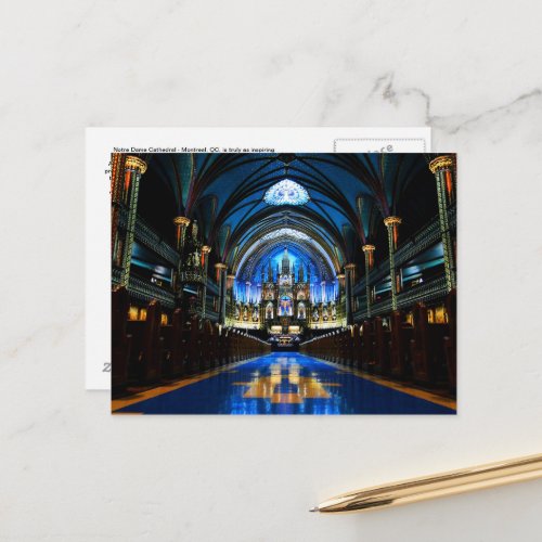 Notre Dame Cathedral Post Card