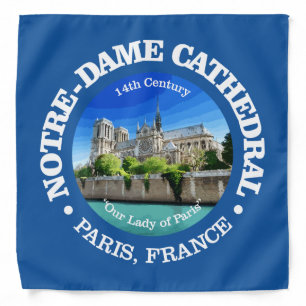 Notre Dame Cathedral (rd) Bandana
