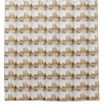 'Notre Dame Cathedral' shower curtain