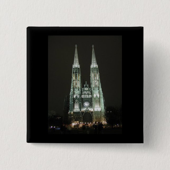 Notre Dame Church Button (Front)