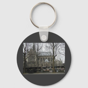 Notre Dame Church Keychain