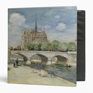 Notre Dame de Paris, c.1900 3 Ring Binder