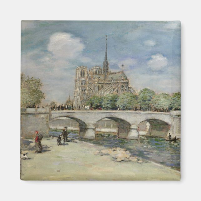Notre Dame de Paris, c.1900 Magnet (Front)