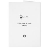 Notre-Dame de Paris France (Back)