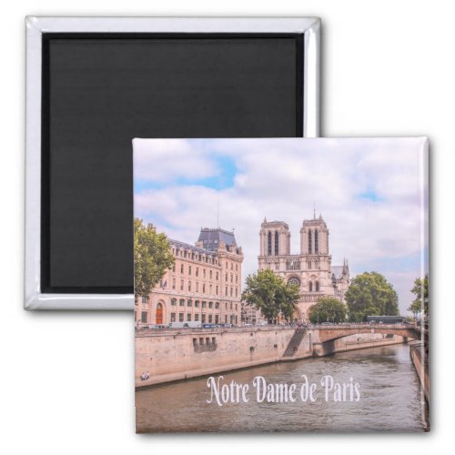 Notre Dame de Paris France Catholic cathedral Magnet