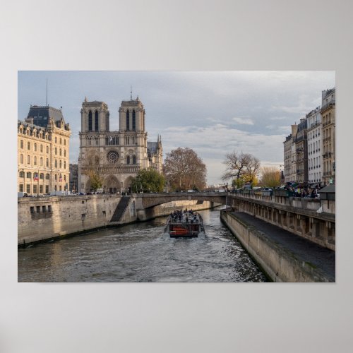 Notre Dame de Paris France Poster