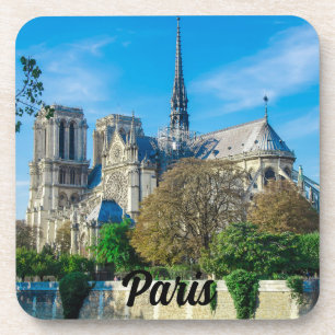Notre Dame de Paris in France Beverage Coaster