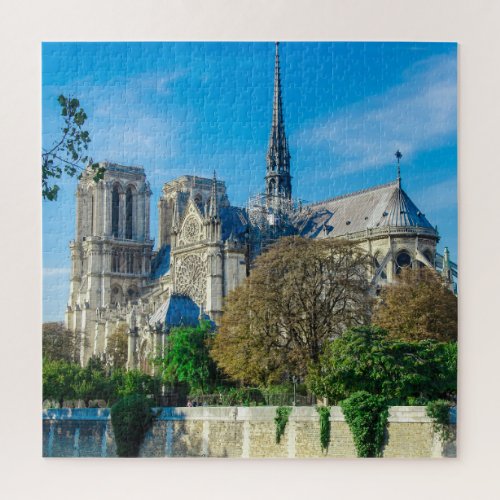 Notre Dame de Paris in France Jigsaw Puzzle