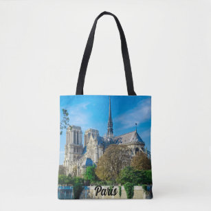 Notre Dame de Paris in France Tote Bag