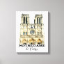 Notre-Dame de Paris Souvenir France Cathedral Canvas Print