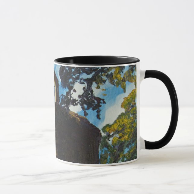 Notre Dame de Revest, Esparron, Provence Mug (Right)