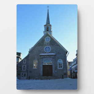 Notre Dame des Victoires, Old Quebec City, Canada Plaque