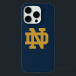 Notre Dame | Emblem Logo iPhone 16 Pro Case<br><div class="desc">Show off your University of Notre Dame spirit with this great phone case! This design is officially licensed artwork approved by the University of Notre Dame. Hand-customized by our team in the San Francisco Bay Area,  CA.</div>