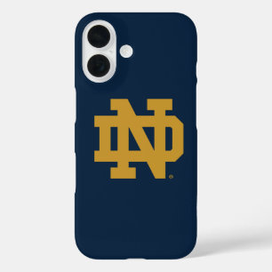 Notre Dame Emblem Logo iPhone 16 Case