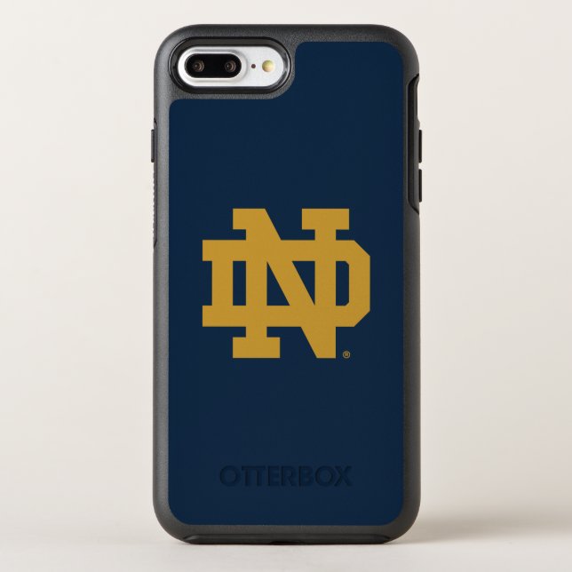Notre Dame | Emblem Logo Otterbox iPhone Case (Back)