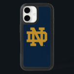 Notre Dame | Emblem Logo iPhone 16 Case<br><div class="desc">Show off your University of Notre Dame spirit with this great phone case! This design is officially licensed artwork approved by the University of Notre Dame. Hand-customized by our team in the San Francisco Bay Area,  CA.</div>