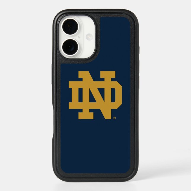 Notre Dame | Emblem Logo Otterbox iPhone Case (Back)
