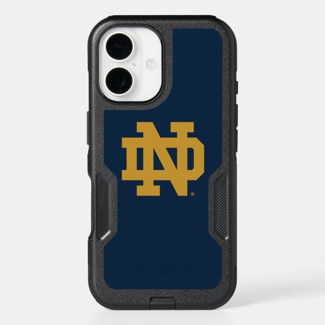 Notre Dame | Emblem Logo Otterbox iPhone Case (Back)