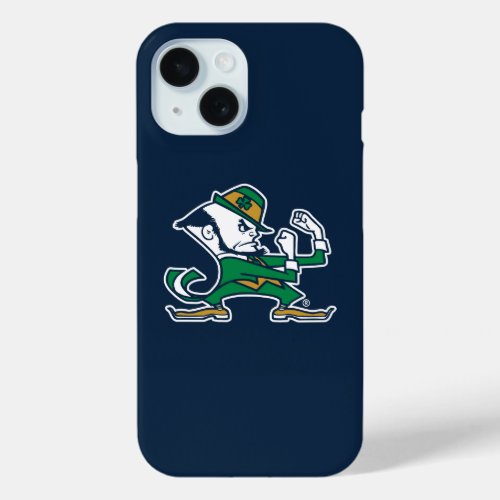Notre Dame  Fighting Irish Leprechaun Logo iPhone 15 Case