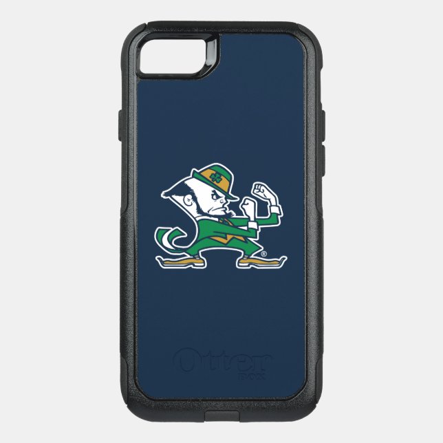 Notre Dame | Fighting Irish Leprechaun Logo Otterbox iPhone Case (Back)