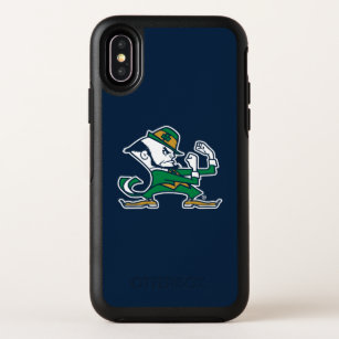Notre Dame   Fighting Irish Leprechaun Logo OtterBox Symmetry iPhone X Case
