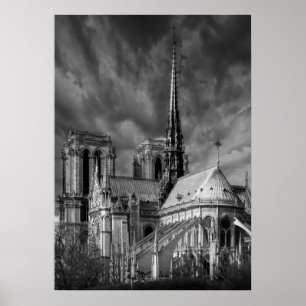 Notre-Dame from Paris Poster