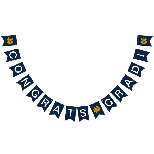 Notre Dame | Graduation Bunting Flags (All)