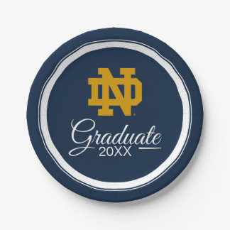 Notre Dame | Graduation Paper Plates