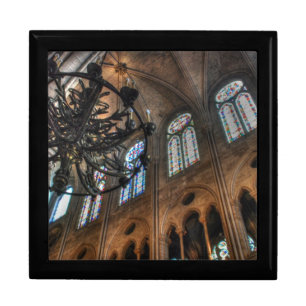 Notre Dame interior Keepsake Box