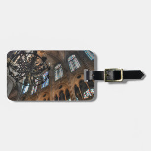 Notre Dame interior Luggage Tag