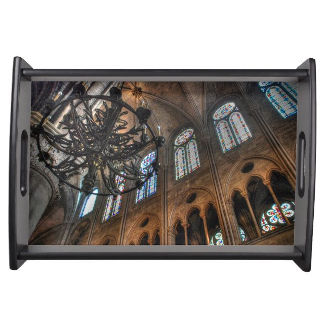 Notre Dame interior Serving Tray (Front)