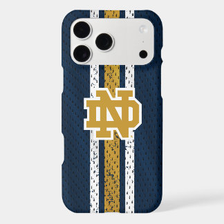 Notre Dame | Jersey Pattern iPhone 17 Pro Max Case