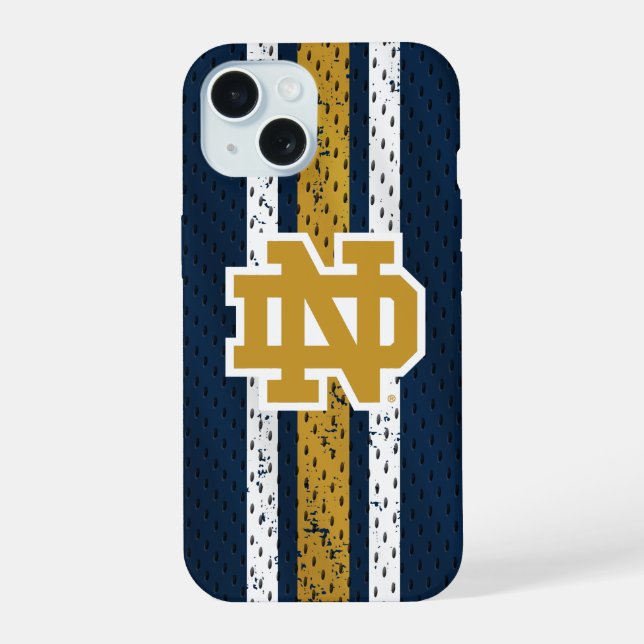 Notre Dame | Jersey Pattern Iphone Case (Back)