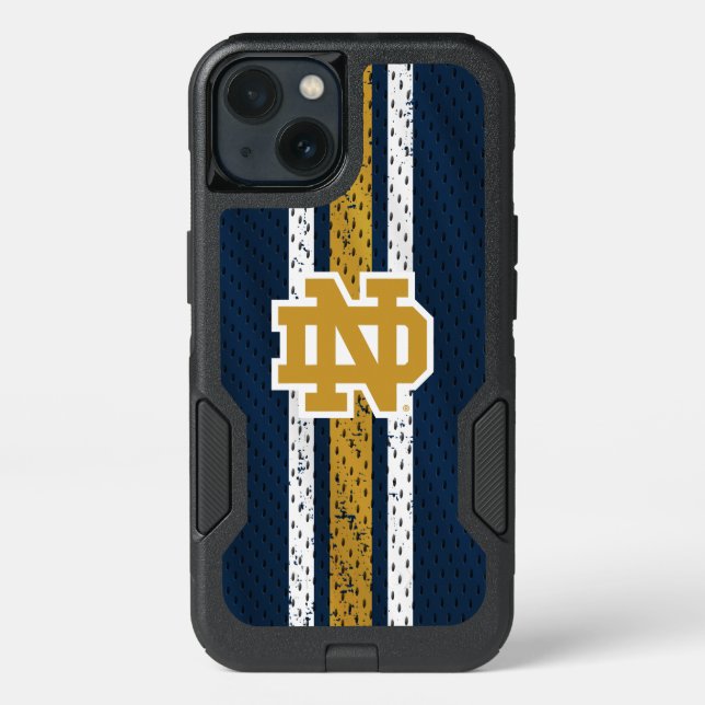 Notre Dame | Jersey Pattern Otterbox iPhone Case (Back)