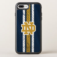Notre Dame | Jersey Pattern OtterBox Symmetry iPhone 8 Plus/7 Plus Case
