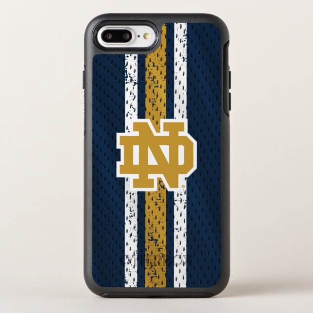 Notre Dame | Jersey Pattern Otterbox iPhone Case (Back)