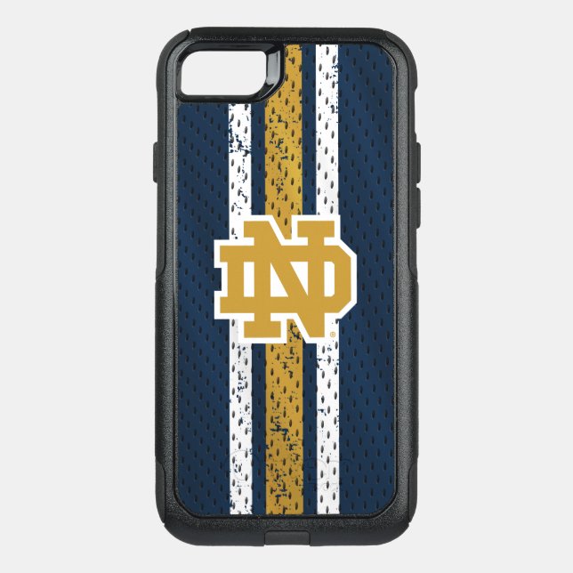 Notre Dame | Jersey Pattern Otterbox iPhone Case (Back)