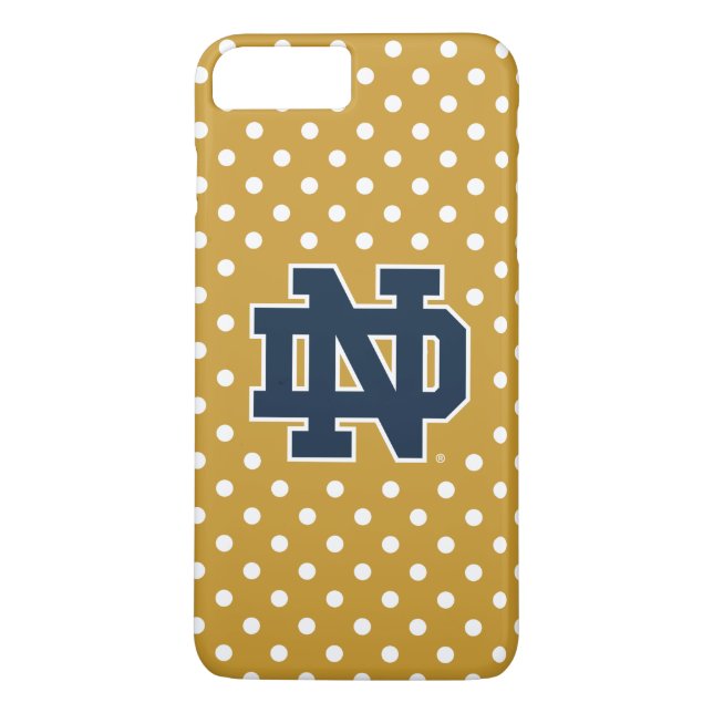 Notre Dame | Mini Polka Dots Case-Mate iPhone Case (Back)