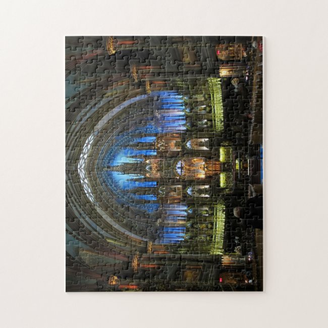 Notre-Dame Montreal Cathedral Altar Jigsaw Puzzle