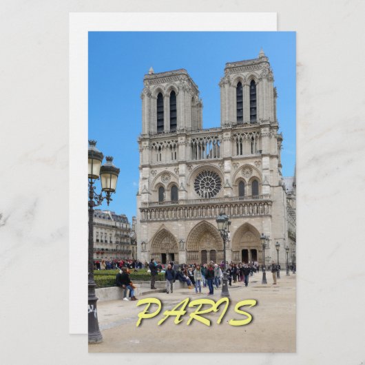 Notre Dame PARIS (Front/Back)