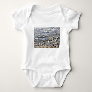 Notre Dame Paris France Baby Bodysuit