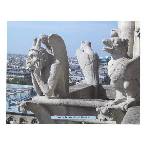 Notre Dame Paris France Notepad