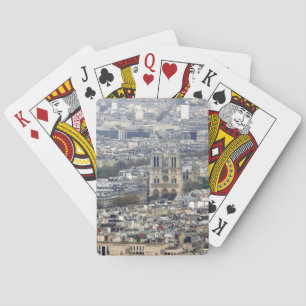 Notre Dame Paris France Poker Cards